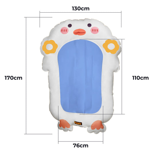 PaWz Pet Cooling Mat Dog Cat Human Size Blue-1973193691959005186