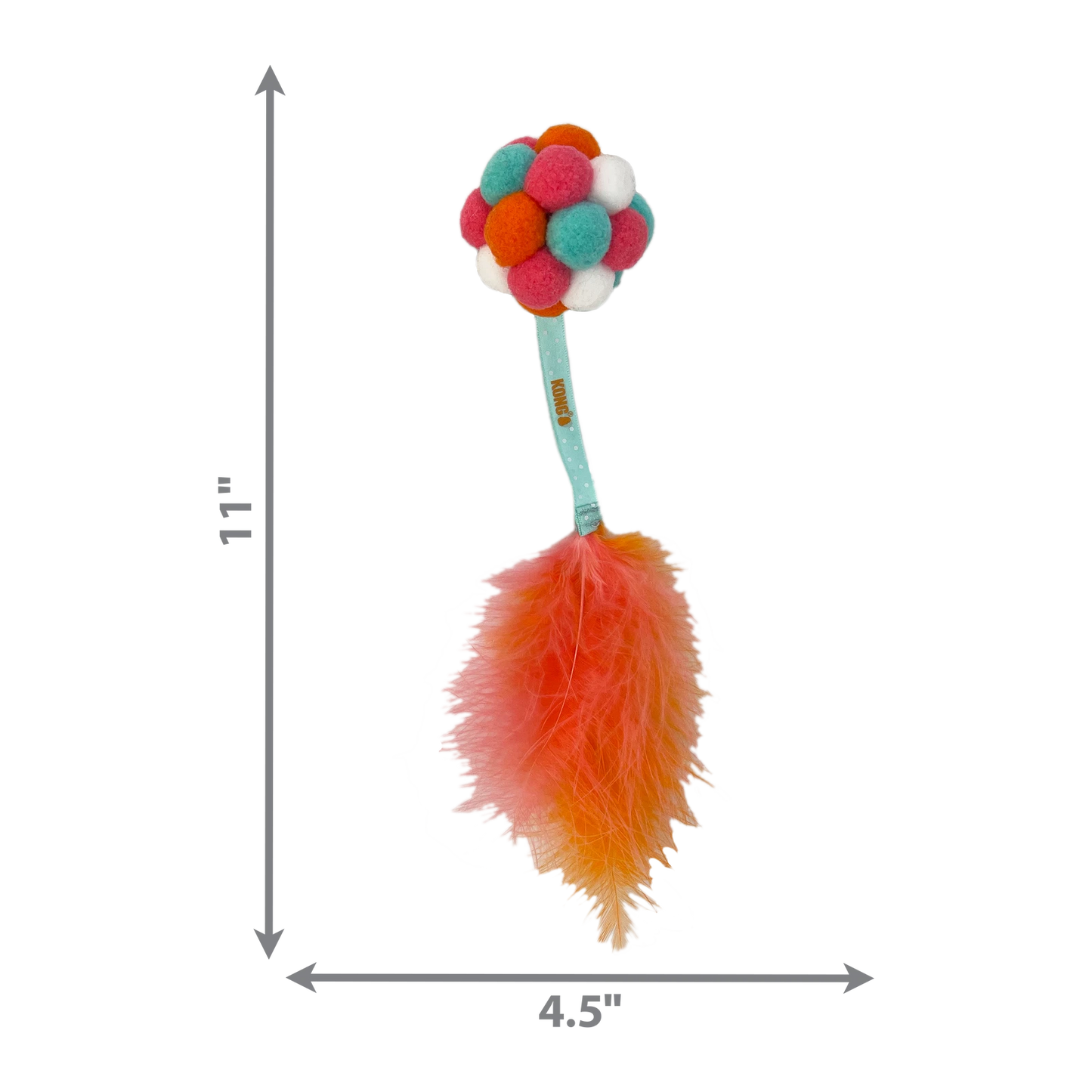 KONG Cat Active Bubble Ball Assorted