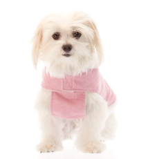 Dog Coat, Suede Pink