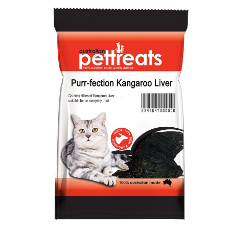 APT Purr-fection Kangaroo Liver Cat Treats 60g 60g