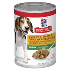 Hills Savory Stew (Puppy)With Chicken & Vegetables 363g