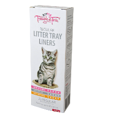 Litter Tray Liners Trouble & Trix Suits Upto 43x35cm Trays