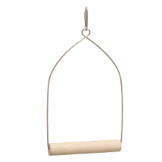 Bird Swing D Design Wooden