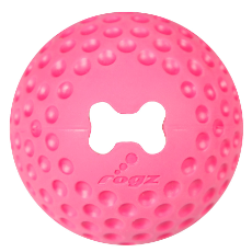 Gumz Rubber Treat Ball Pink