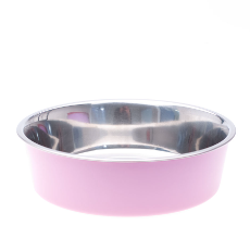 Stainless Steel Bowl Pink