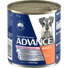 Advance Adult Dog Chicken Salmon & Rice 700g 700g