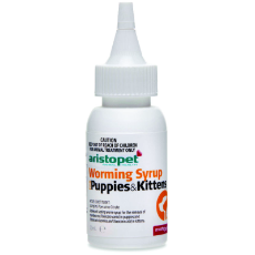 Aristopet Worming Syrup For Puppies And Kittens 50ml
