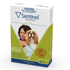 Sentinel Spectrum, Dogs 4 - 11kg