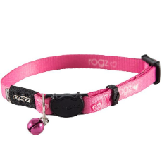 Cat Collar With Safeloc Glowcat Pink L 20cm-31cm