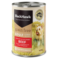 Black Hawk Dog Adult Grain Free Beef Wet 400g 400g