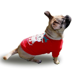 Yappy Christmas Dog Tee Shirt