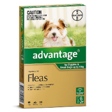 Advantage, Dogs Up to 4 kg