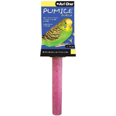 Pumice Bird Perch Pink 13cm
