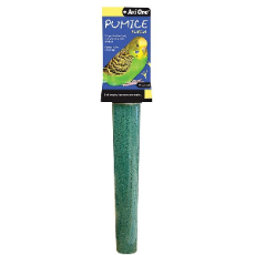 Pumice Bird Perch Green 26cm