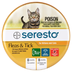 Seresto Collar For Fleas & Ticks Cats / Kittens