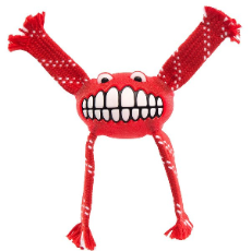 Dog Toy Flossy Grinz-Red