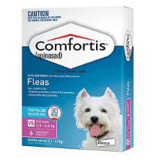 Comfortis, Dogs 2.3 - 4.5 kg