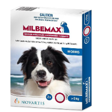 Milbemax, Dogs Over 5 kg