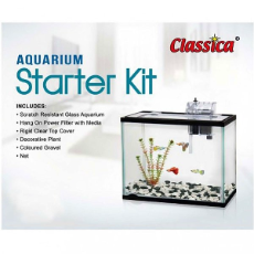 Fish Aquarium - Classica Starter Kit 21 Litres L360xW220xH265