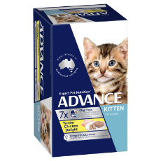 Advance Kitten Food With Tender Chicken 85g