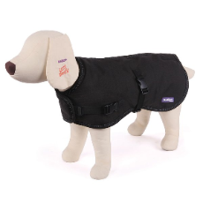 Dog Nylon Coat Black