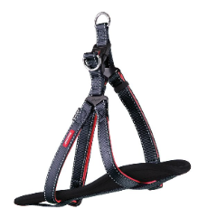 Active Nylon Walking Harness Slate And Orange