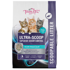 Trouble & Trix Scoopable Litter Ocean Breeze 10L 10L - 10kg