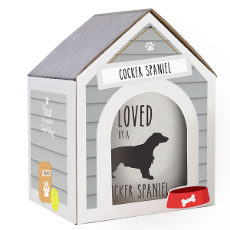 Pet Mug in Dog House Cocker Spaniel