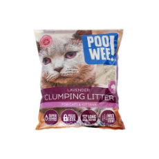 PooWee Clumping Cat Litter Lavendar 7.5kg 7.5kg