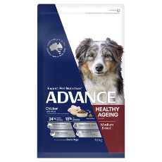 Advance Dog Healthy Ageing Chicken with Rice 15kg 15kg