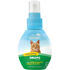 Tropiclean Fresh Breath Drops For Cats 52ml