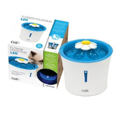Catit Senses 2.0 Flower Water Fountain With Led 3litre Capacity