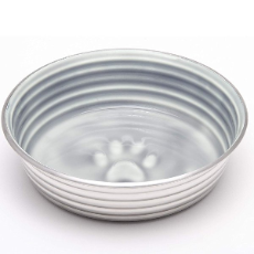 Dog Bowl Parison Grey