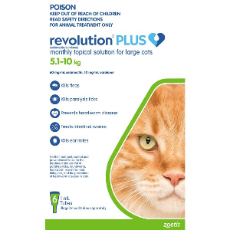 Revolution Plus For Large Cats 5.1 - 10kg