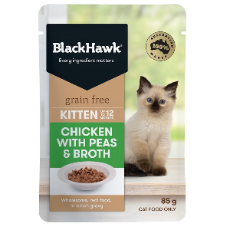 Black Hawk Grain Free Kitten Chicken Sachet 85g 85g Sachet