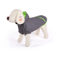 Dog Active hoodie Grey/Green