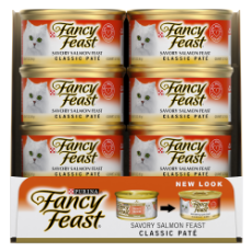 Fancy Feast Classic Pate Savory Salmon Feast 85g