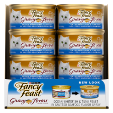 Fancy Feast Gravy Lovers Ocean Whitefish & Tuna 85g