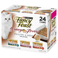 Fancy Feast Gravy Poultry & Beef x24 24x85g