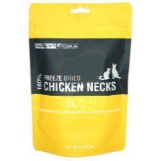 Freeze Dry Chicken Necks 100g