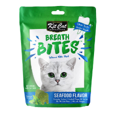 Kit Cat Breath Bites Seafood Flavour Cat Treat 60g