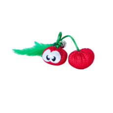 Petstages Dental Cherries Cat Toy