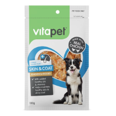 VitaPet Function Skin & Coat Chicken & Vegetables 100g