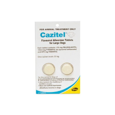 Cazitel Allwormer for Dogs 35kg 2 Pack
