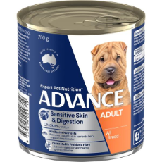 Advance Dog Sensitive Skin & Digestion Chicken 700g