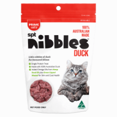 Prime Cat Nibbles Duck 40g