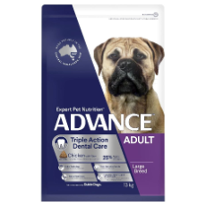 Advance Dog Dental Large Breed Chicken with Rice 13kg 13kg