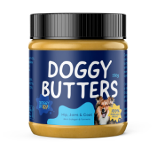 Doggylicious Peanut Butter Hip, Joint & Coat 250g