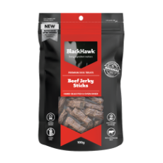 Black Hawk Dog Treats Beef Sticks 100g