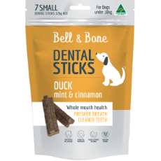 Bell & Bone Dental Sticks Duck, Mint & Cinnamon